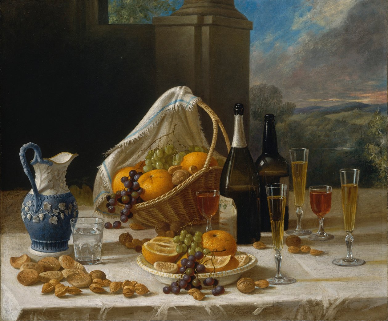 Nature morte au déjeuner - John F. Francis