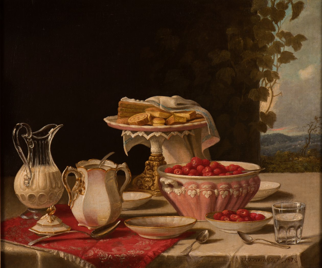 Fraises et crème - John F. Francis
