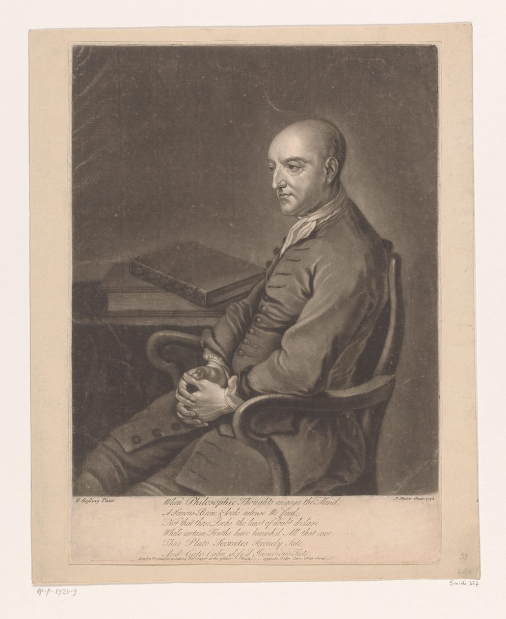Portrait de Humphrey Skelton - John Faber (II)