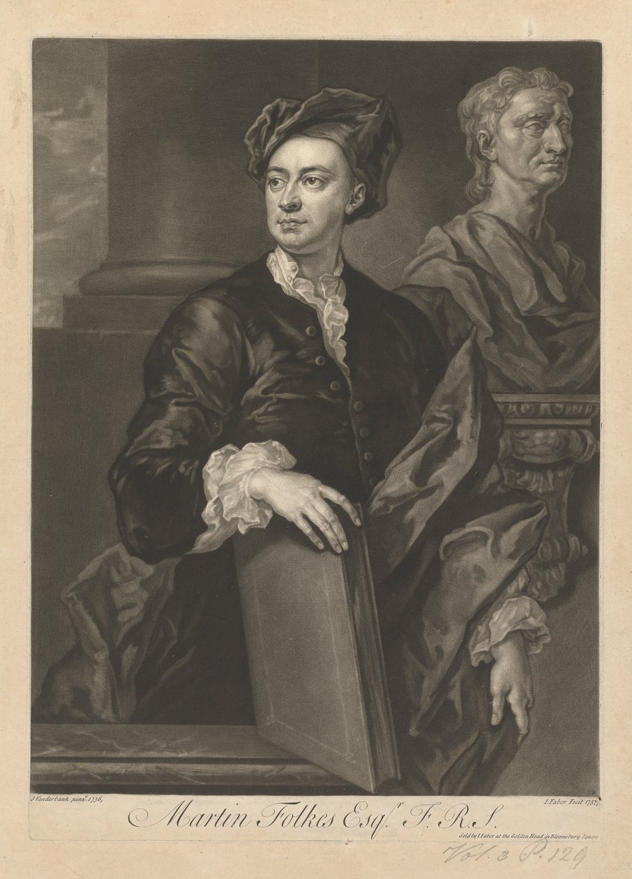 Martin Folkes Esq. - John Faber the younger