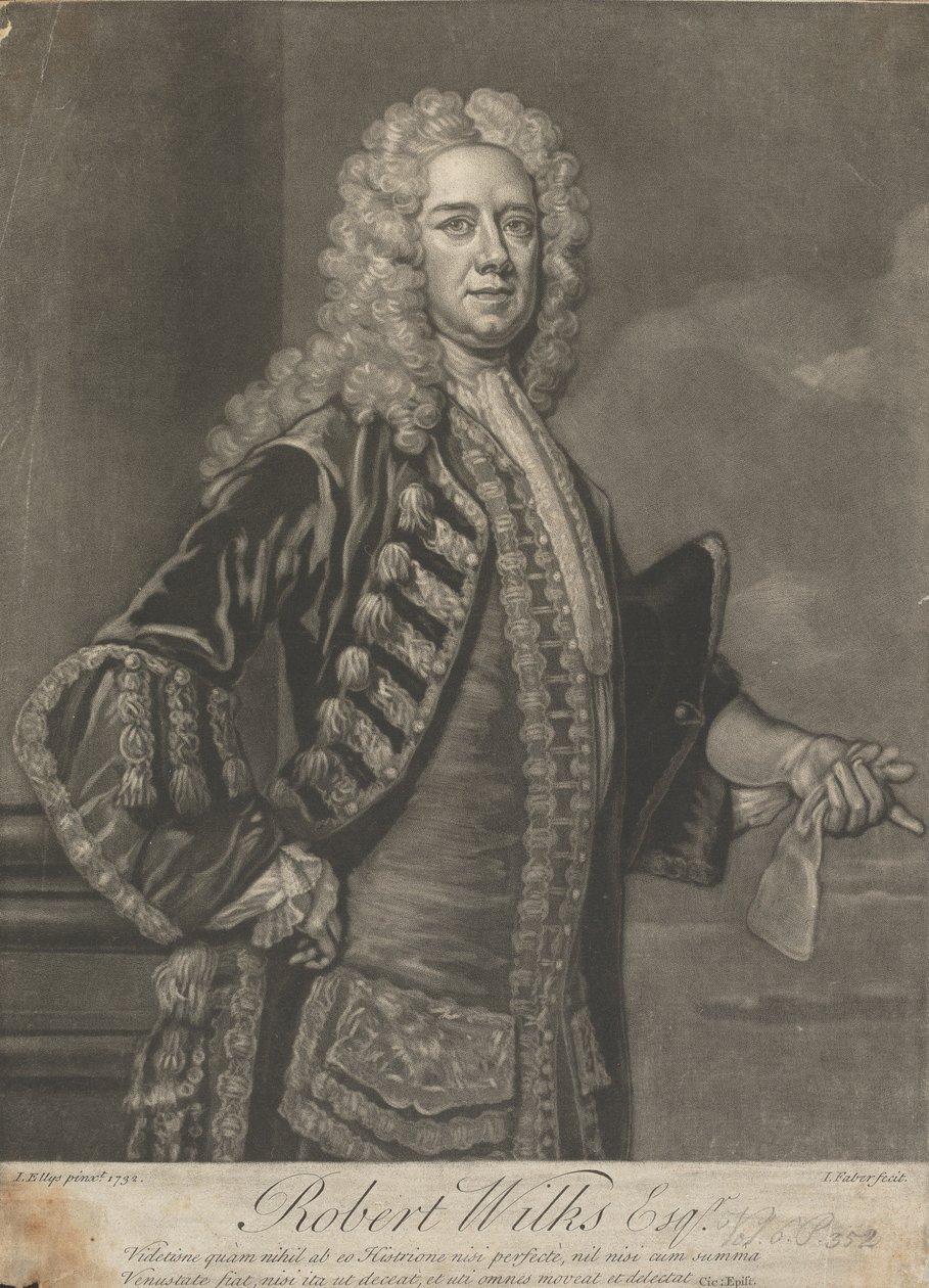 Robert Wilks Esq. - John Faber the younger