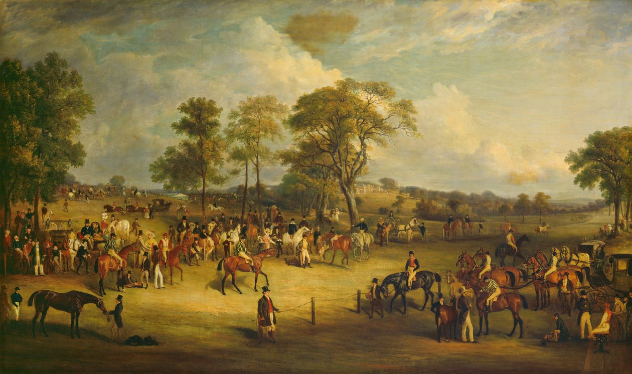 Courses de Heaton Park, 1829 - John Ferneley