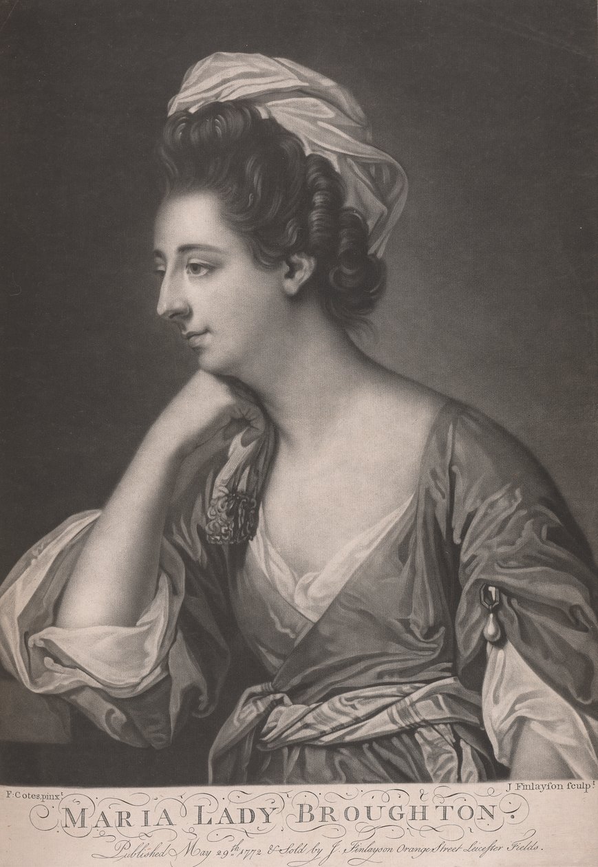 Maria, Lady Bronghton (d. 1785) - John Finlayson