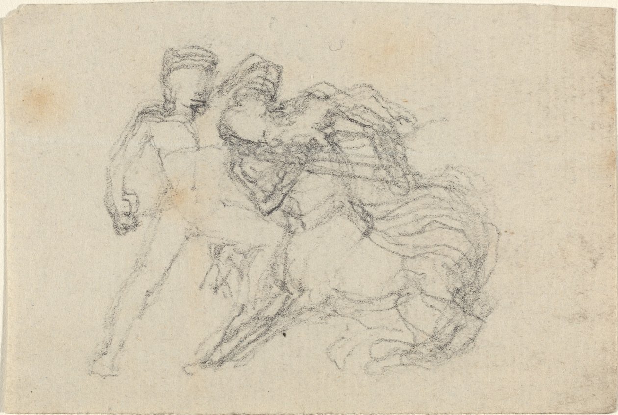 Bataille entre un homme et un centaure - John Flaxman