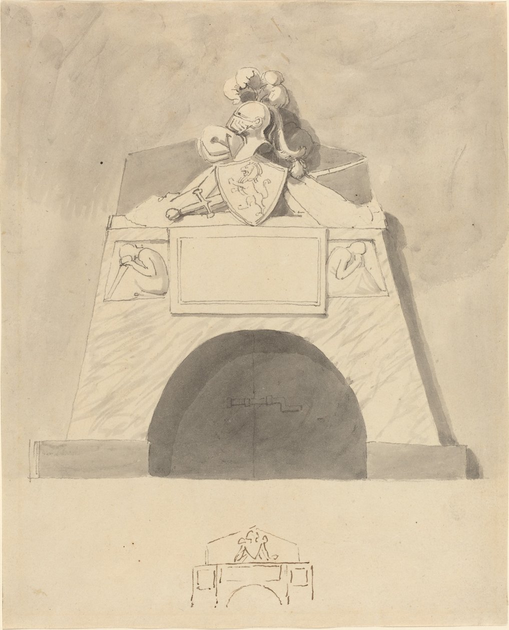 Conception pour un monument - John Flaxman