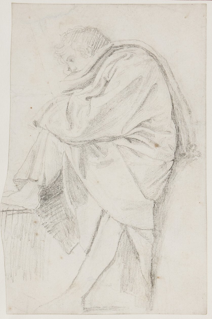 Homme plongé dans ses pensées, vers 1790 - John Flaxman