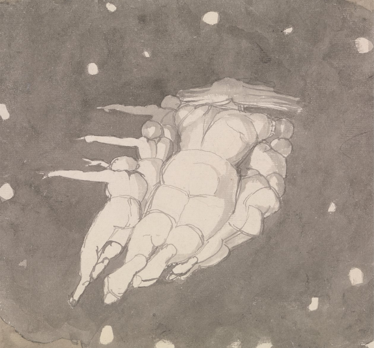 La création des cieux - John Flaxman