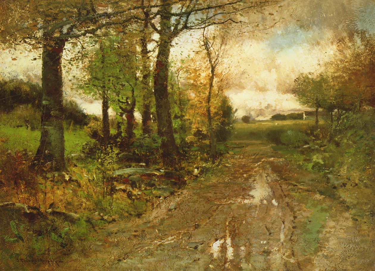Route à travers les bois - John Francis Murphy