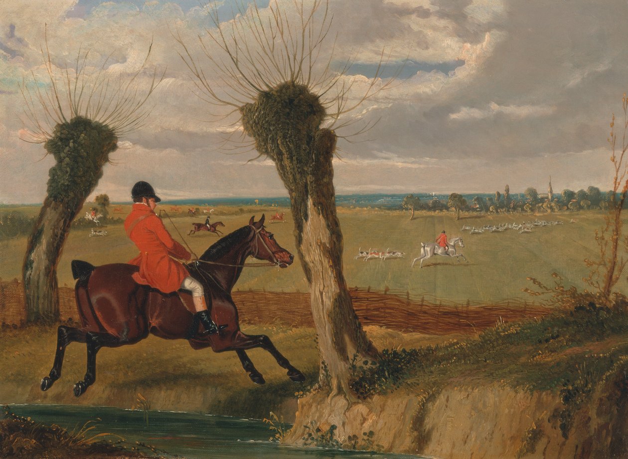 La chasse au Suffolk : pleine course - John Frederick Herring