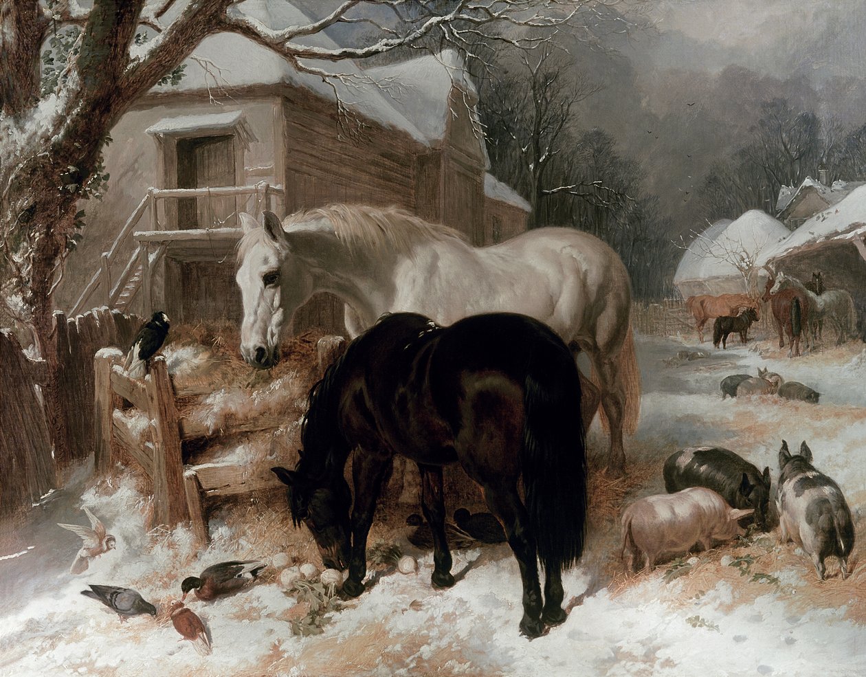 Scène de Ferme - John Frederick Herring Senior