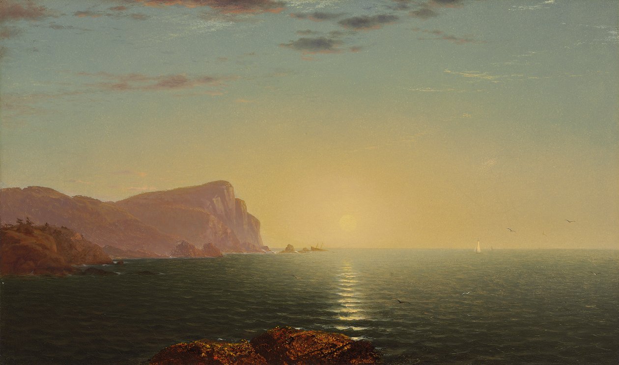 Lever de soleil en Nouvelle-Angleterre, c.1863 - John Frederick Kensett