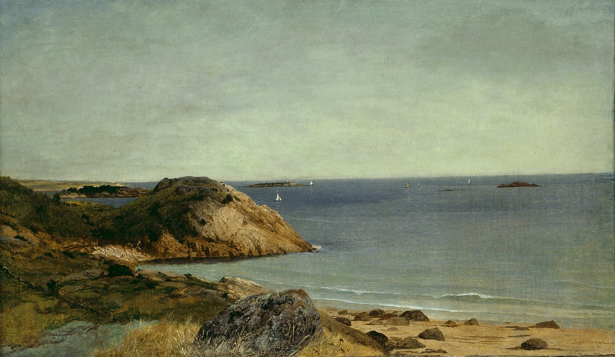 Côte rocheuse - John Frederick Kensett
