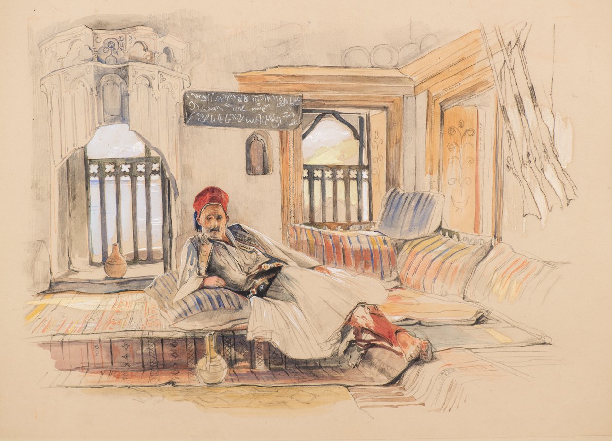 Un intérieur oriental - John Frederick Lewis