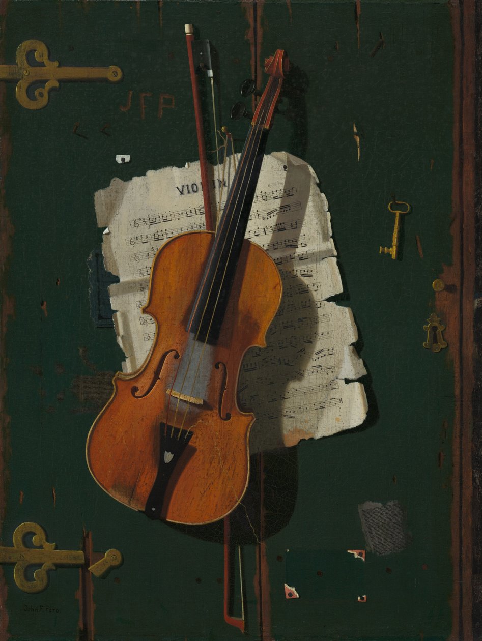 Le Vieux Violon, vers 1890 - John Frederick Peto