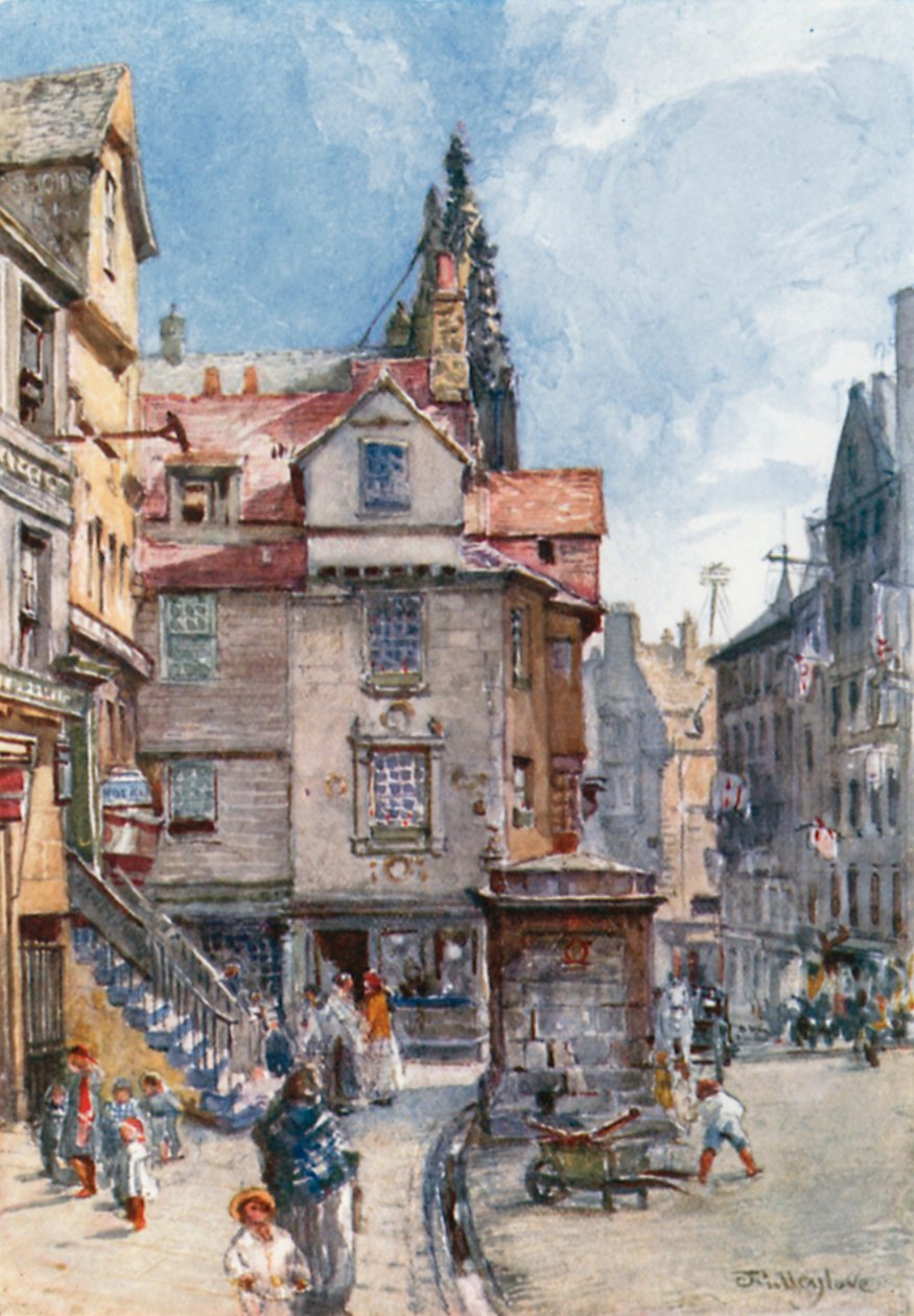 Maison de John Knox, High Street - John Fulleylove