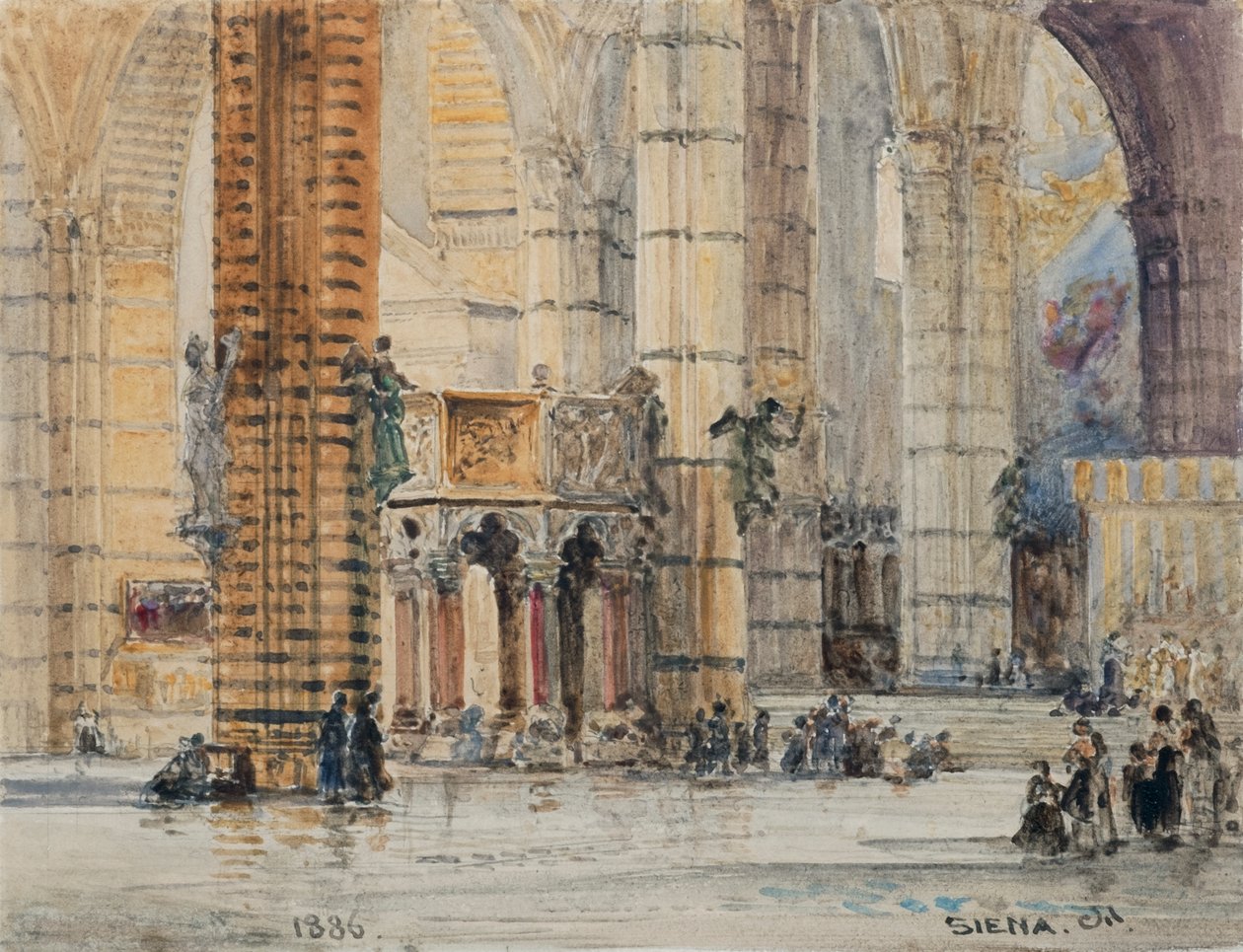 Cathédrale de Sienne - John Fulleylove