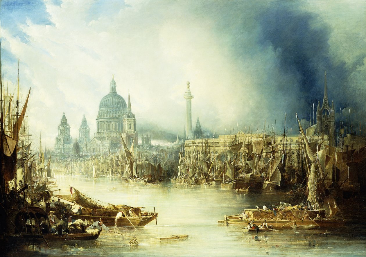 Vue de Londres avec St - John Gendall