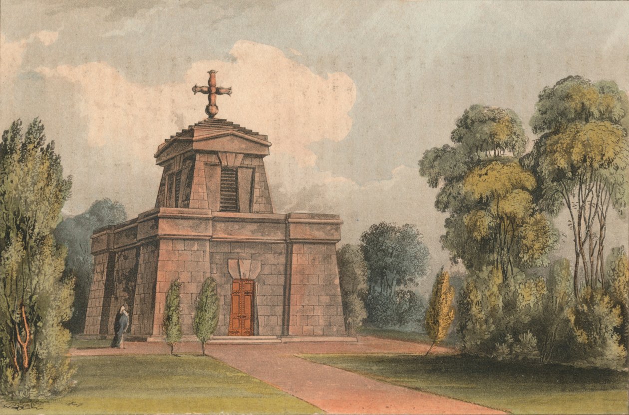 Mausolée à Trentham, 1824 - John Gendall
