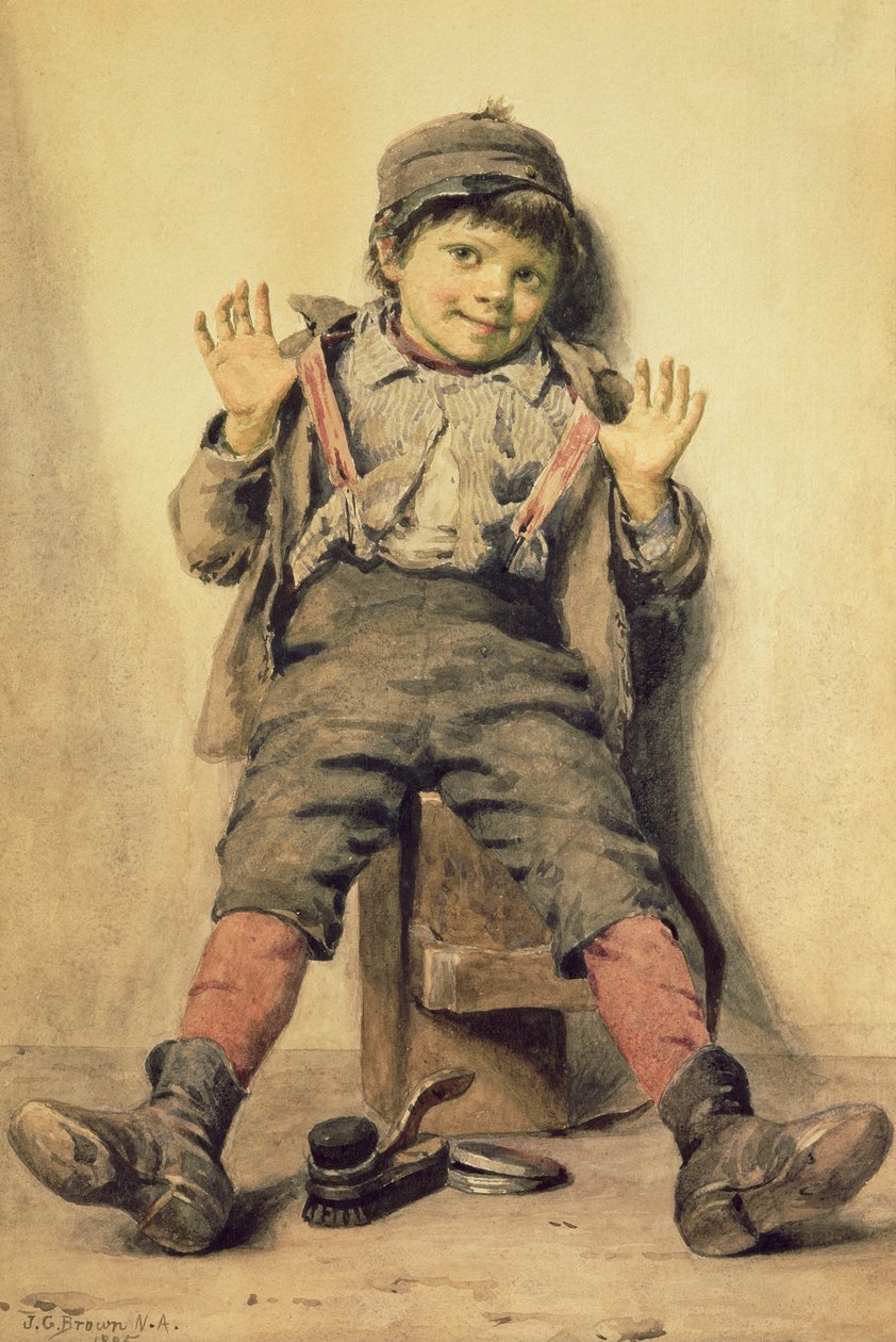 Parfaitement heureux - John George Brown