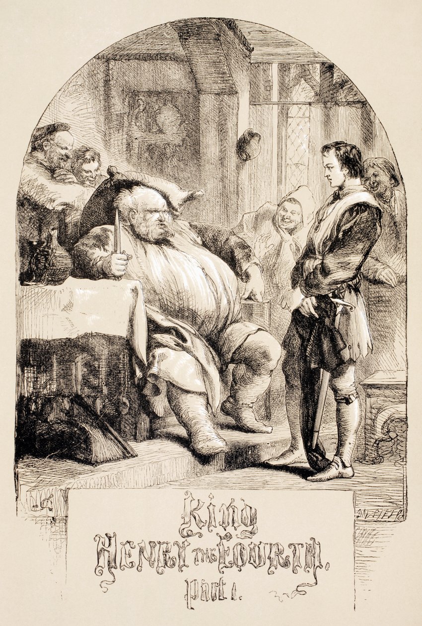 Henry IV, Partie I, 1890 - John Gilbert