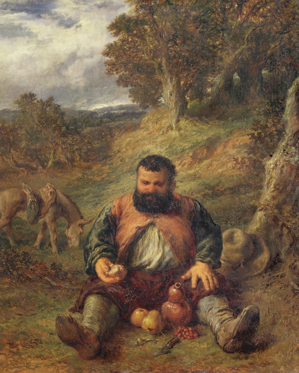Sancho Panza, 1859 - John Gilbert