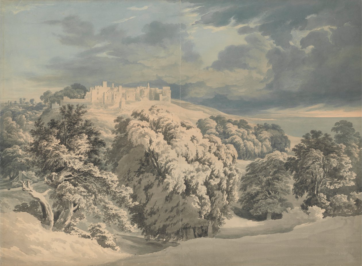 Château de St. Donat, Glamorganshire - John Glover