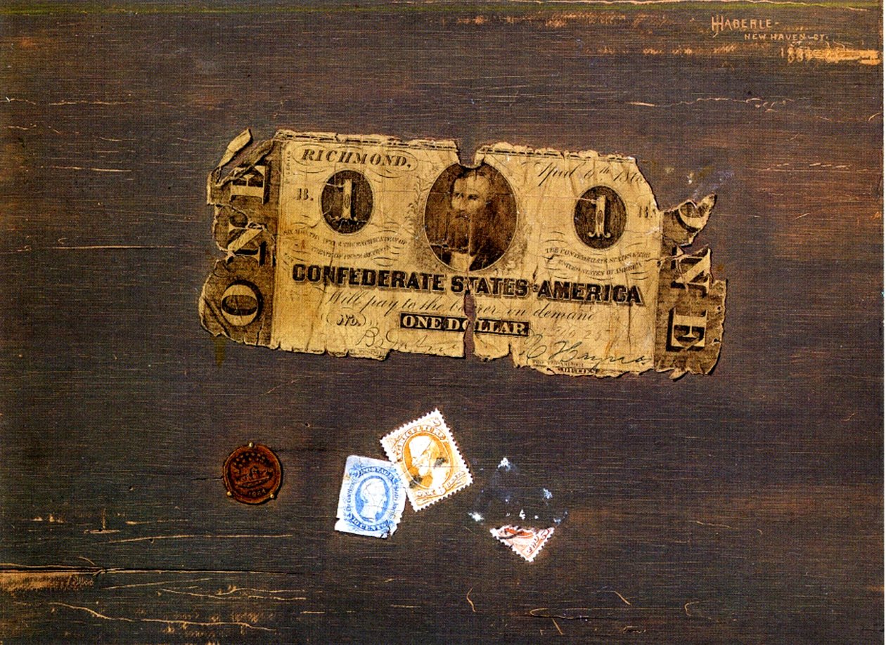 Un Billet Confédéré, 1886-87 - John Haberle