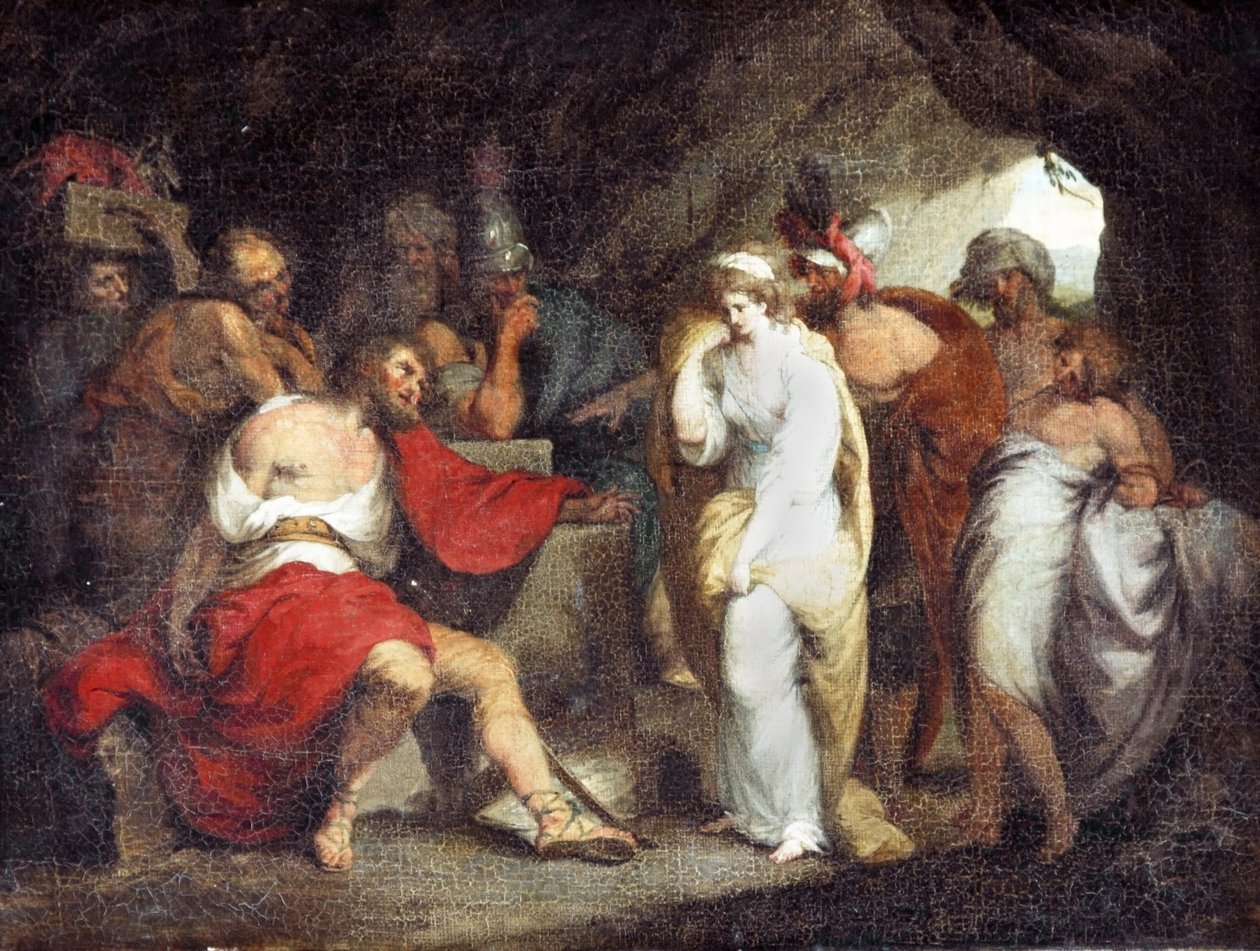 Une jeune fille captive - John Hamilton Mortimer