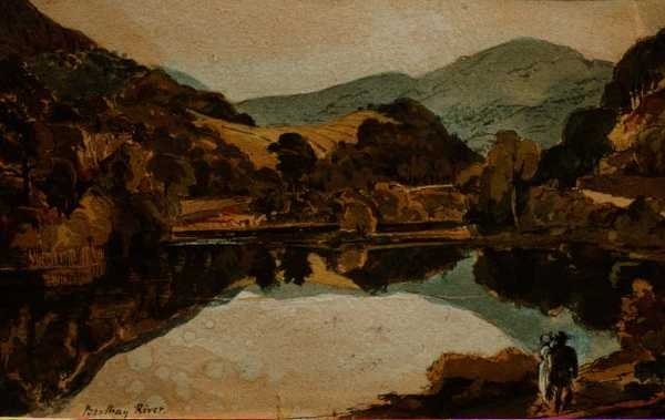 Rivière Brathay près de Hawkshead, Cumbria - John Harden