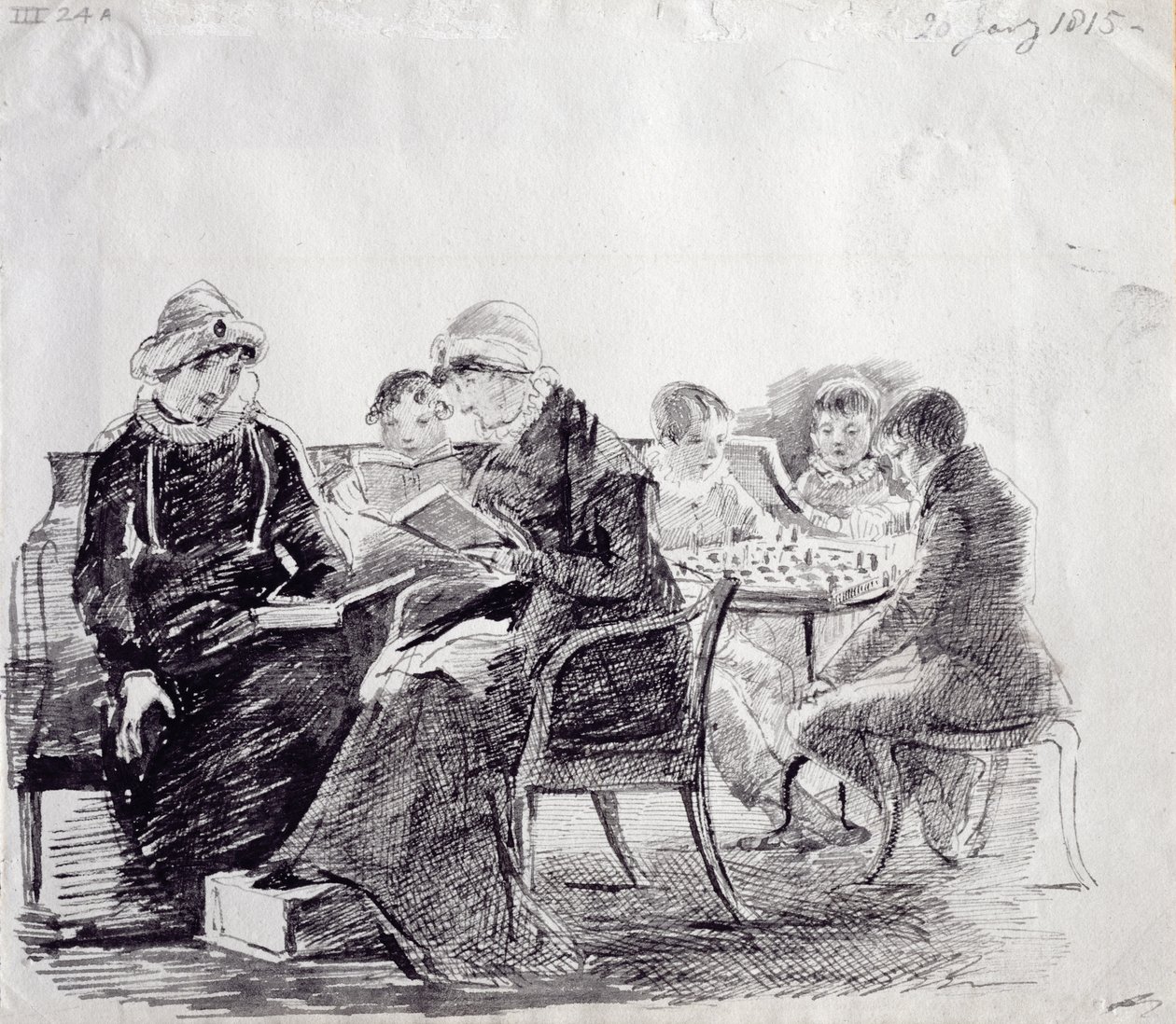 Concentration, 1815 - John Harden