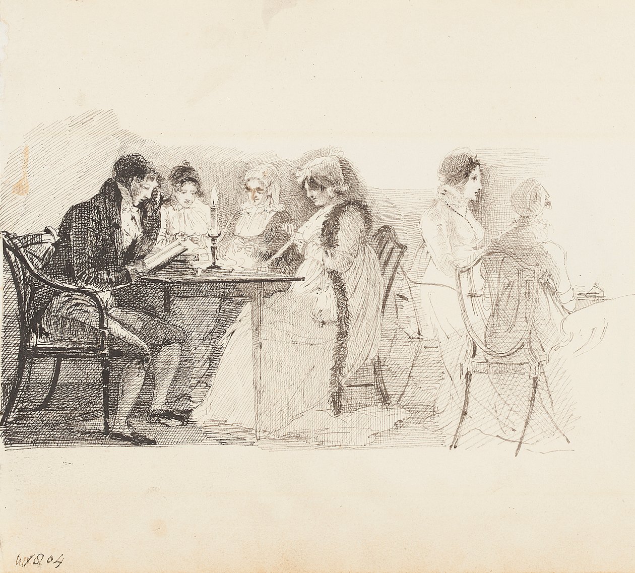 Ibettson lisant - John Harden