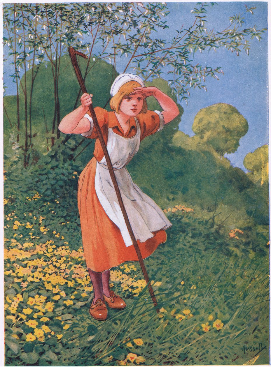 Petite Bo Peep - John Hassall