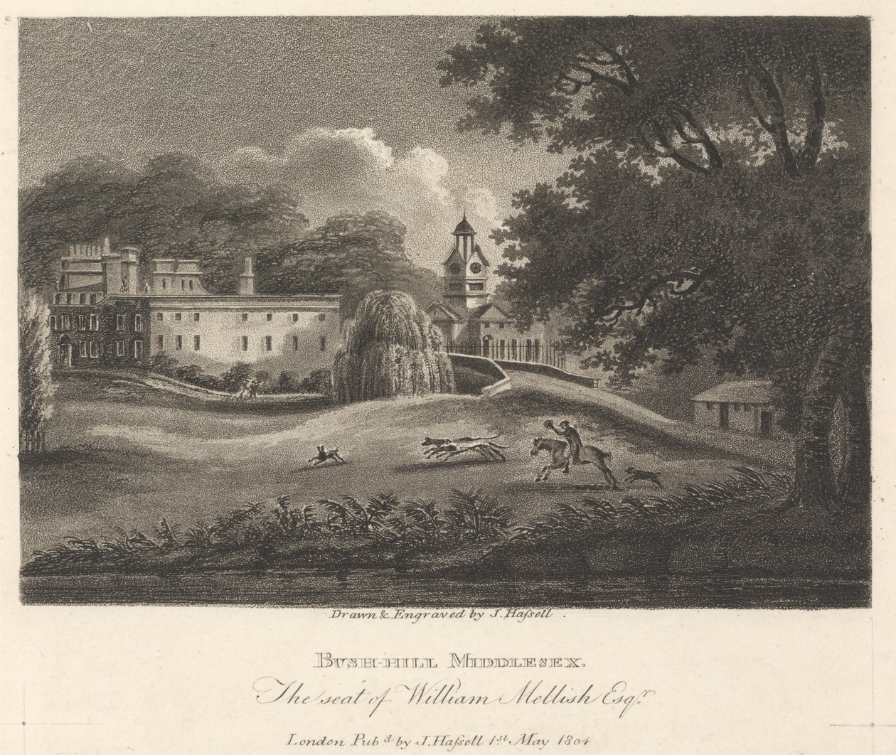 Bushhill, Middlesex, banlieue extérieure - Nord - John Hassell