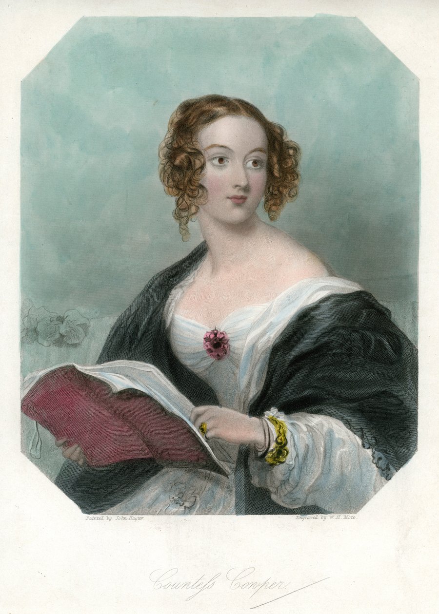 Comtesse Cowper, vers 1865-1890 - John Hayter