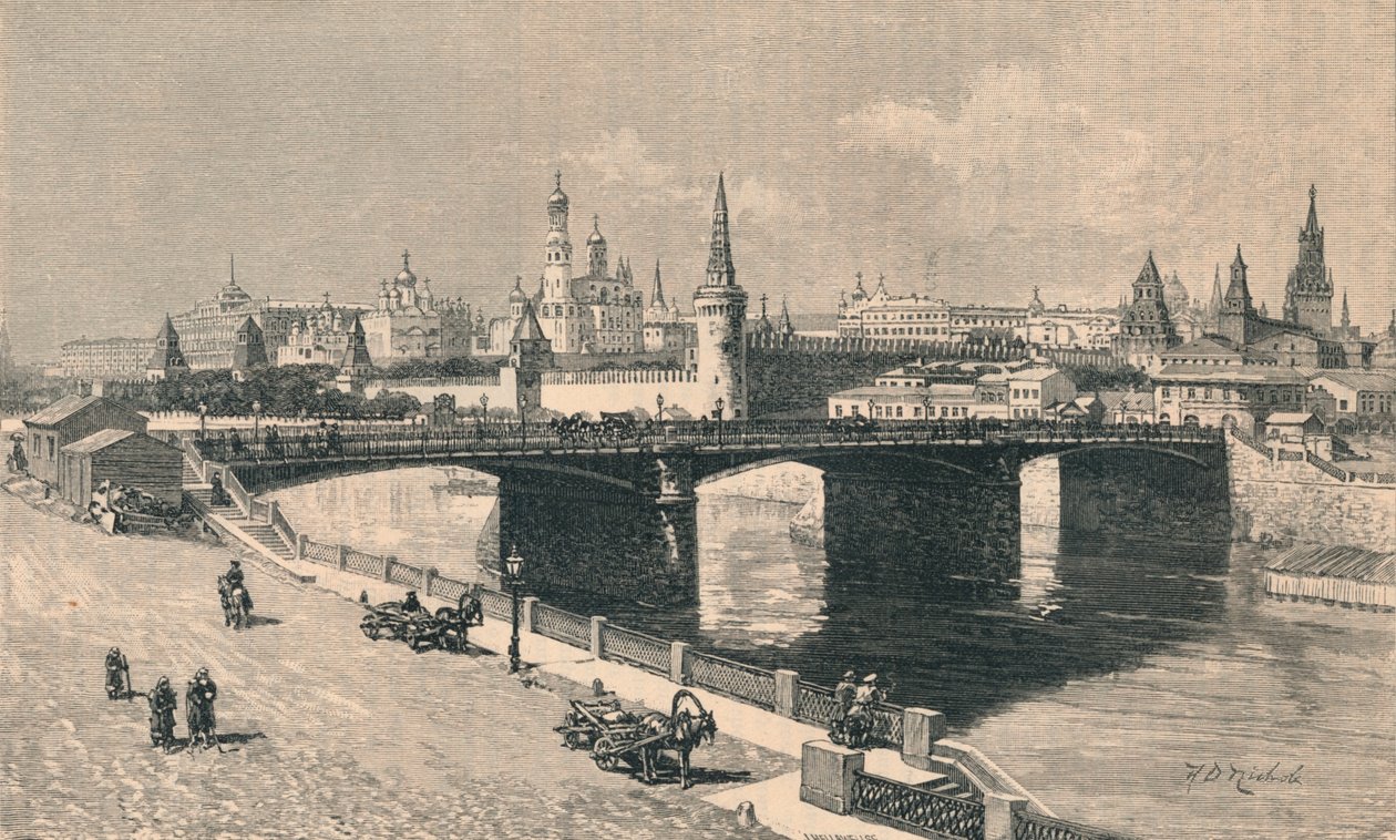 Vue générale du Kremlin - John Hellawell