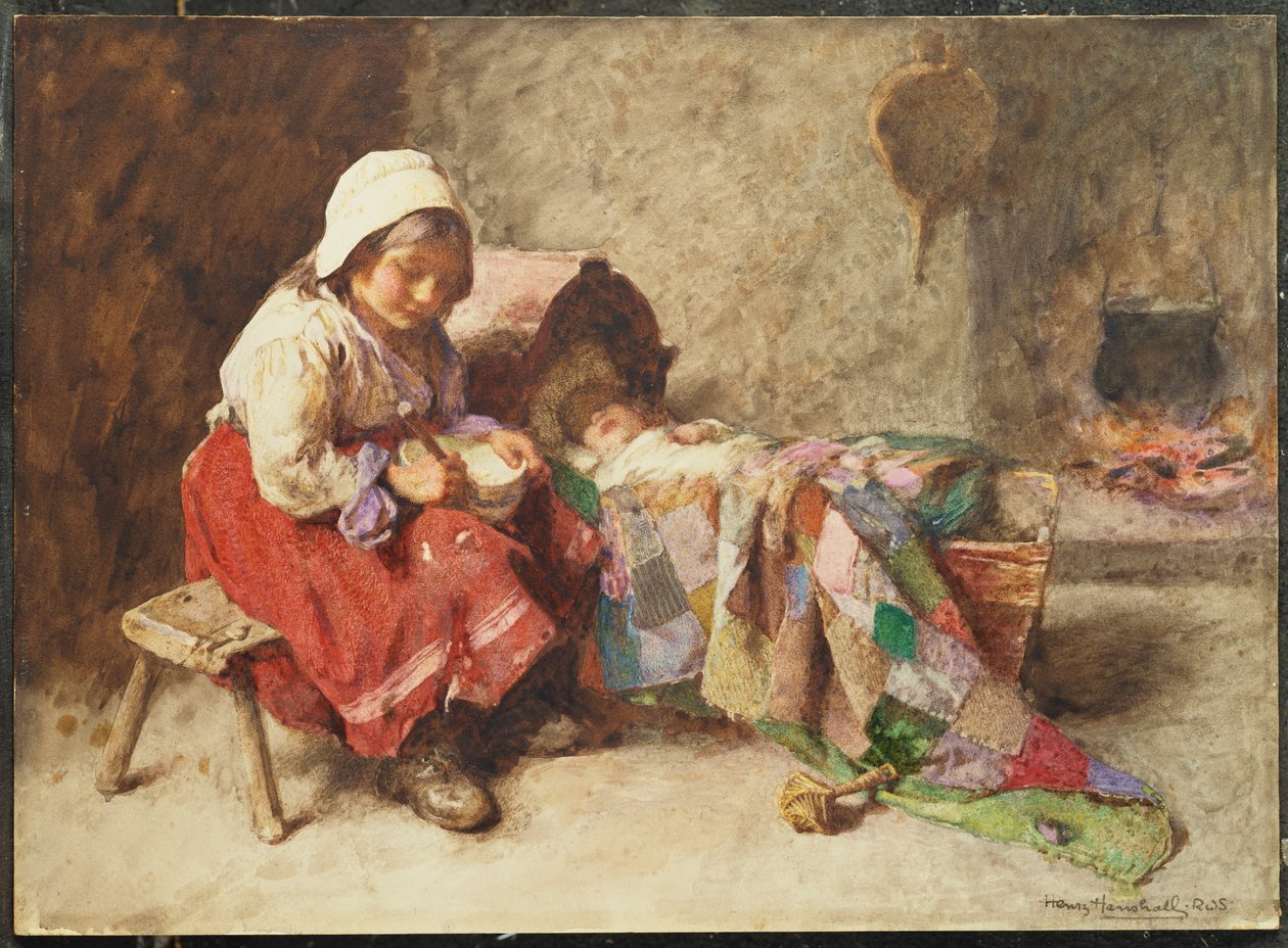 La petite mère - John Henry Henshall