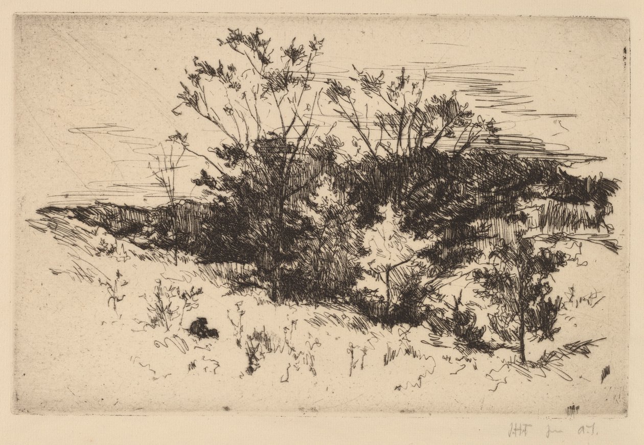 Automne à Avondale - John Henry Twachtman