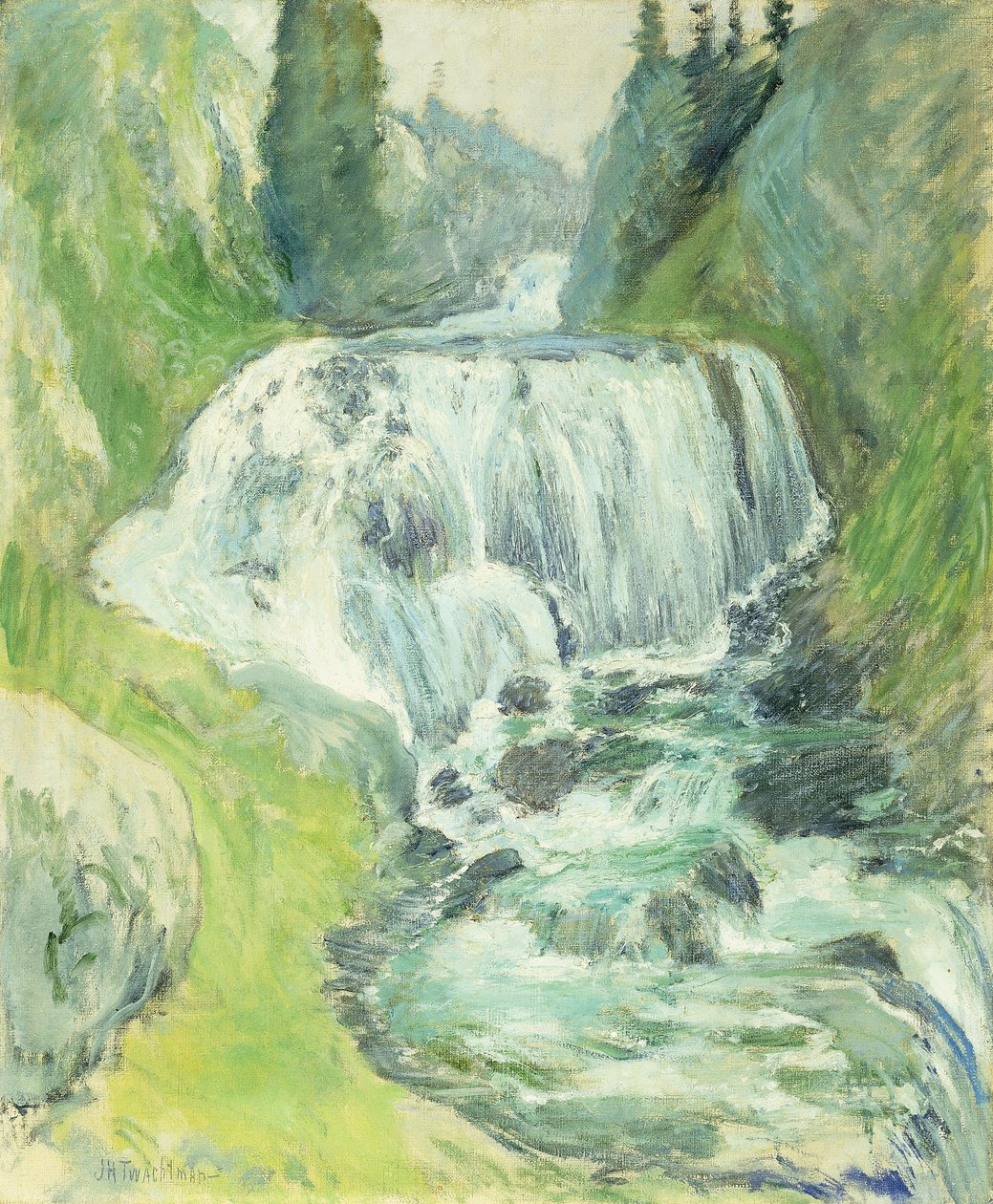 Cascades - John Henry Twachtman