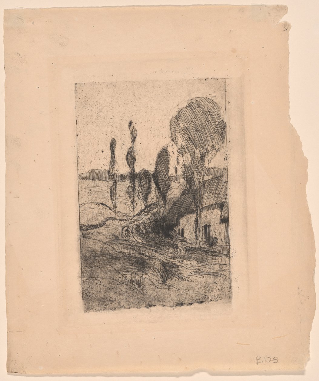 Paysage français - John Henry Twachtman