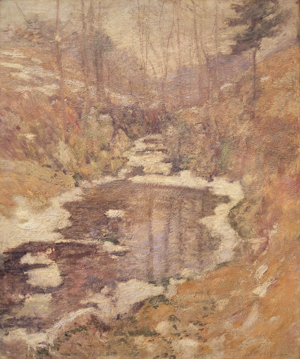 Bassin de Ciguë, c.1900 - John Henry Twachtman