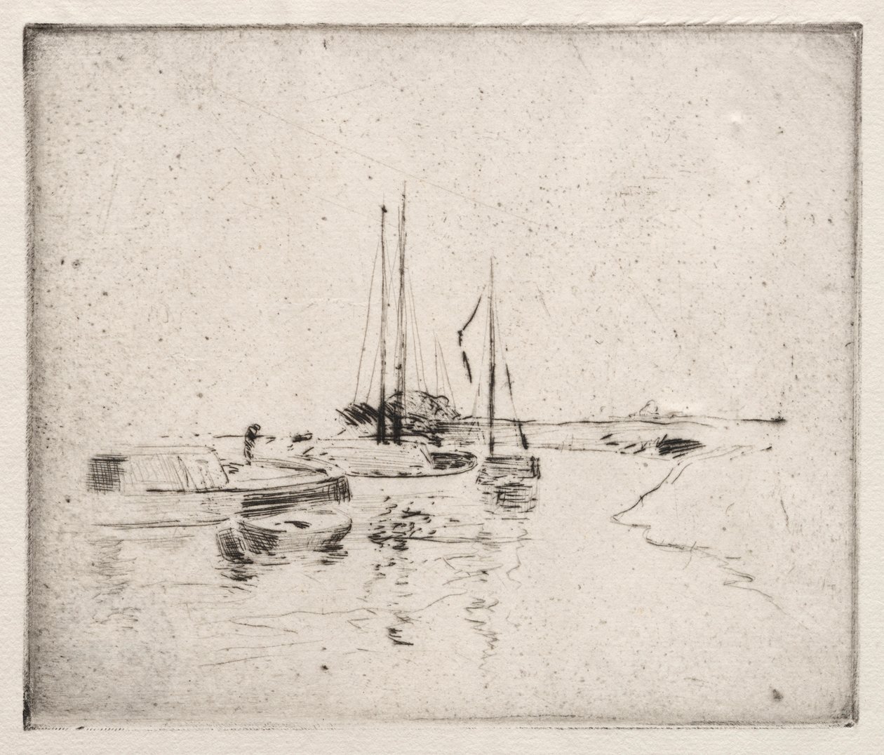 Près de Dordrecht - John Henry Twachtman
