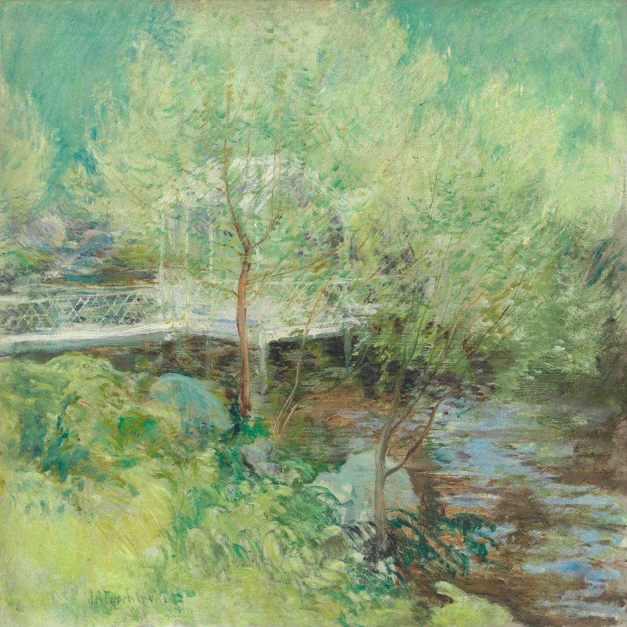Le Pont Blanc, après 1895 - John Henry Twachtman