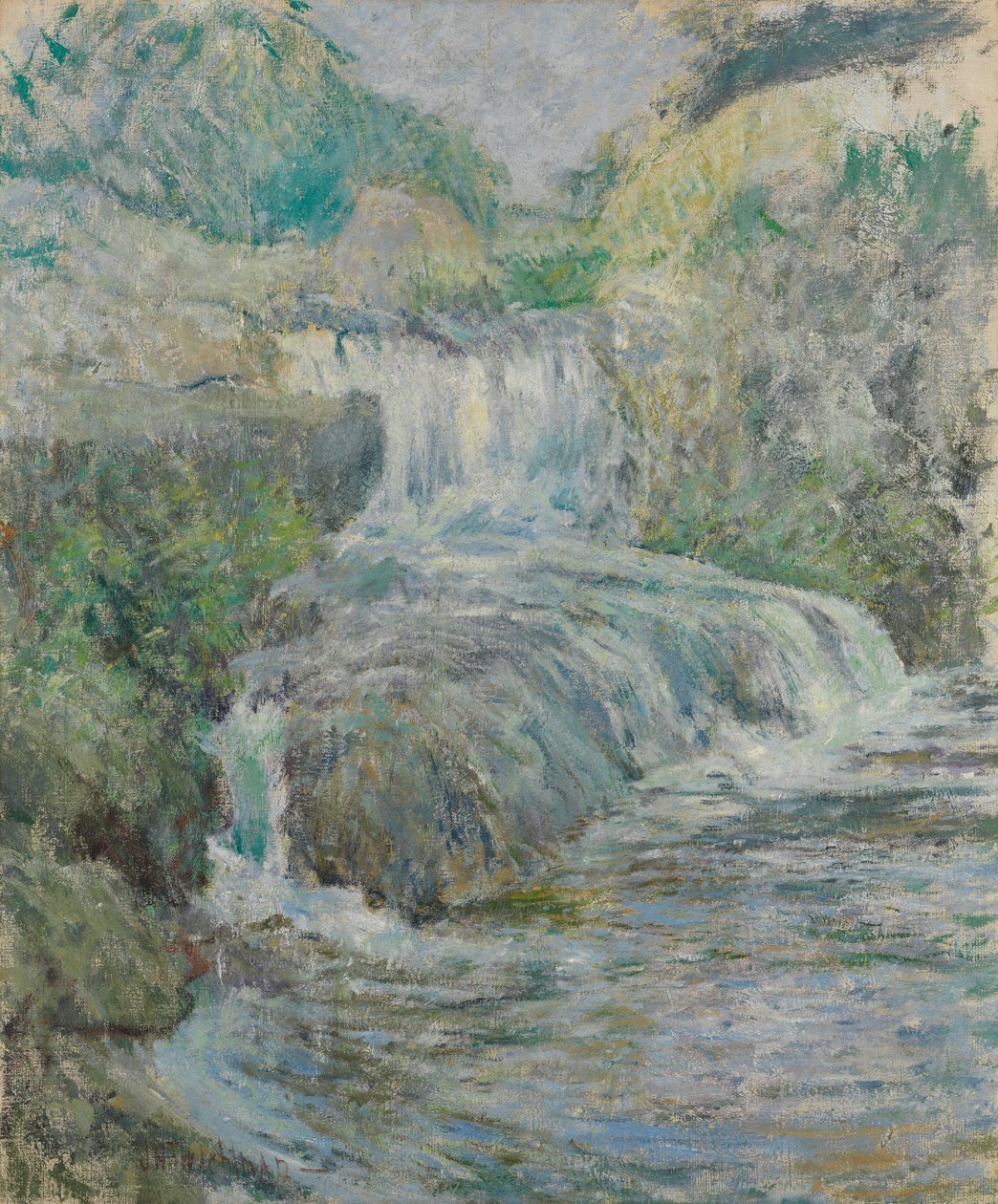 Cascade, vers 1889-91 - John Henry Twachtman