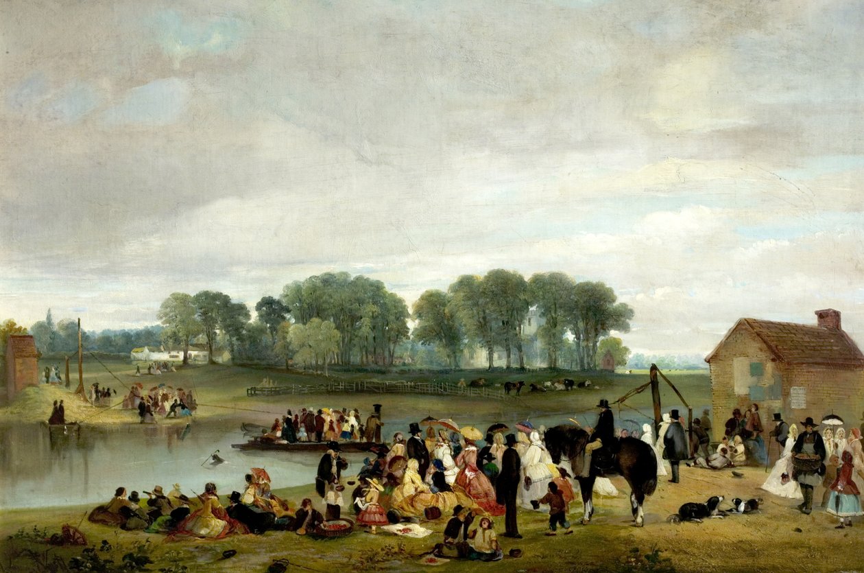 Le Ferry de Wilford, Nottingham (Les Mangeurs de Cerises) - John Holland