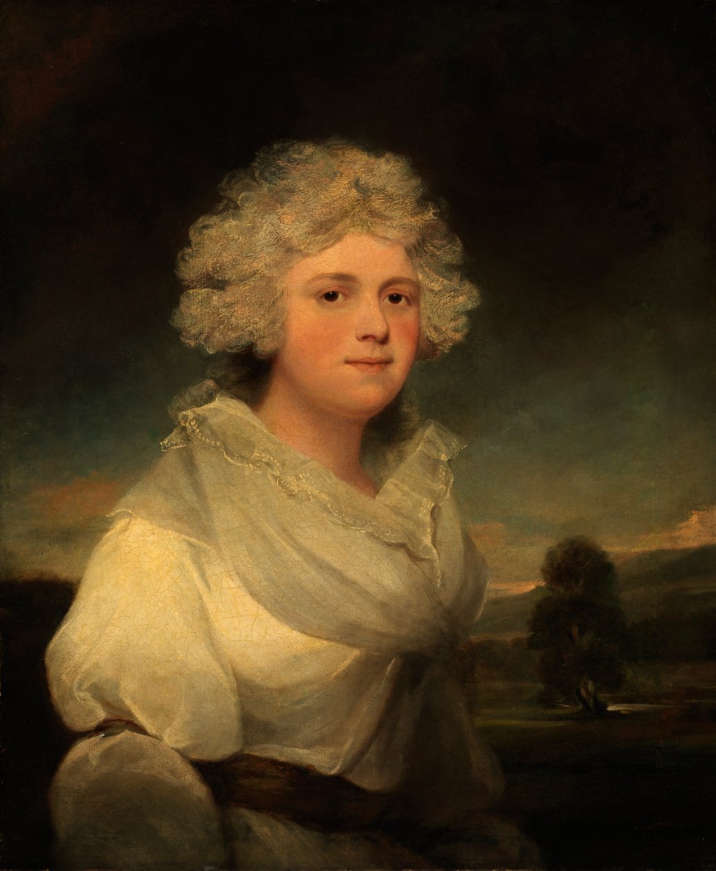 Mme Abington, fin 18e-début 19e siècle - John Hoppner