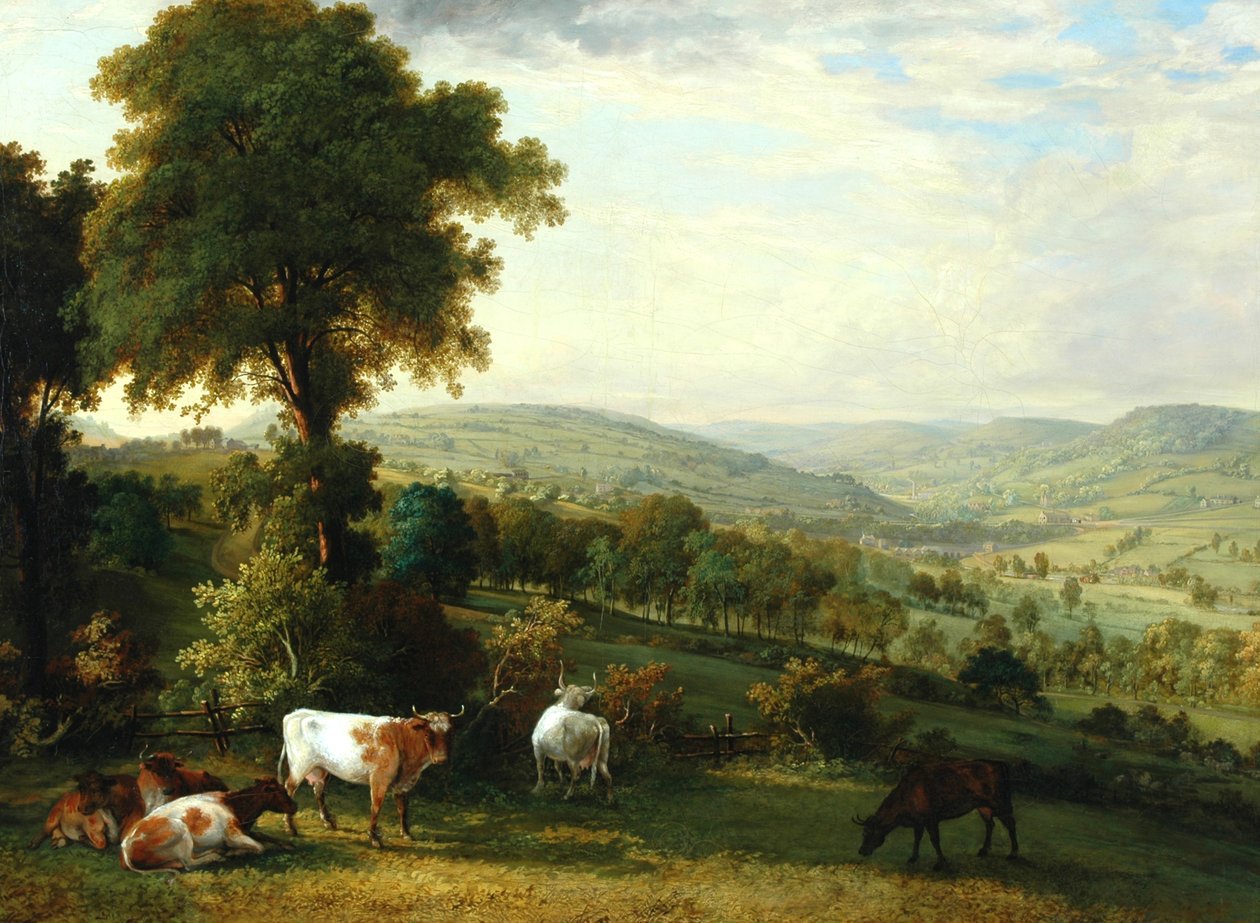 Vue de la Vallée de Shibden - John Horner