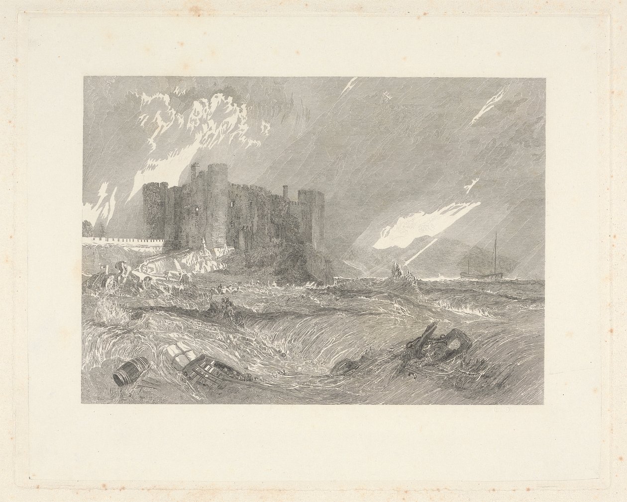 Château de Laugharne, Caermarthenshire - John Horsburgh