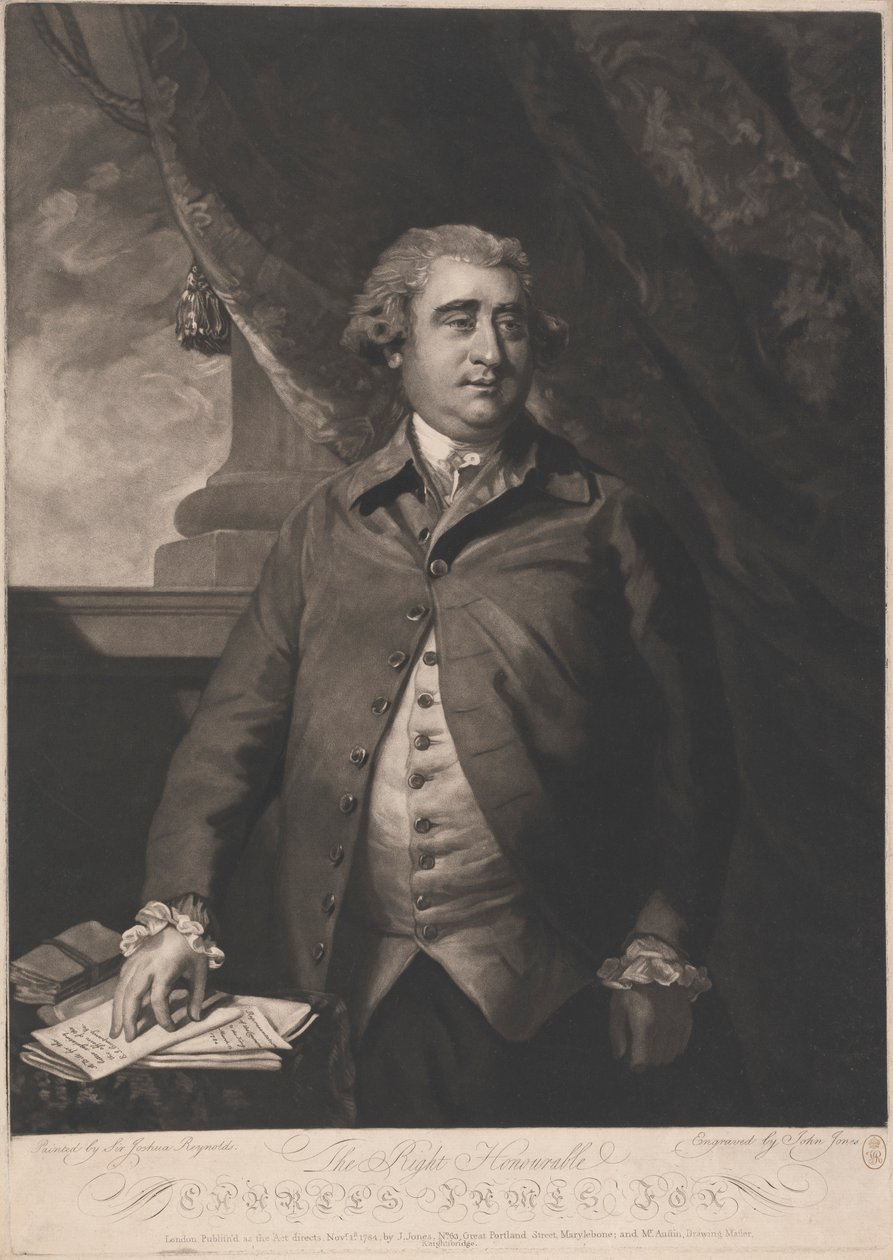 Le très honorable Charles James Fox - John Jones