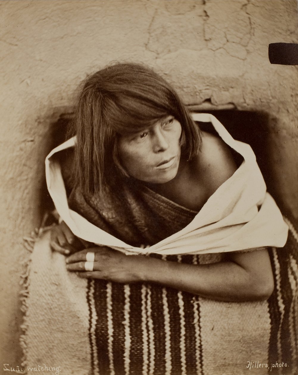 Zuni, observant - John K. Hillers