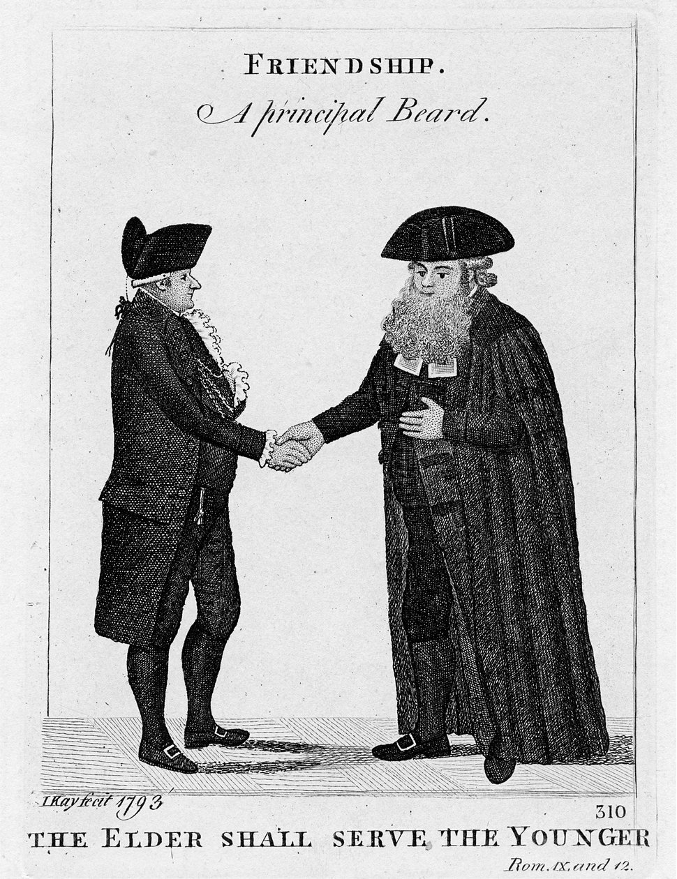 Amitié - Une Barbe Principale 1793 - John Kay